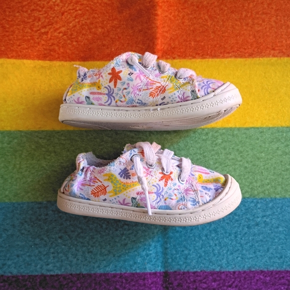 Wonder Nation Size 8 Animal Print Pull On Shoes - Picture 5 of 8